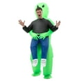 thumbnail image 4 of Halloween Ghost Hugging People Inflatable Costume Alien ET Props Inflatable Costume Walking Performance Costume, 4 of 7