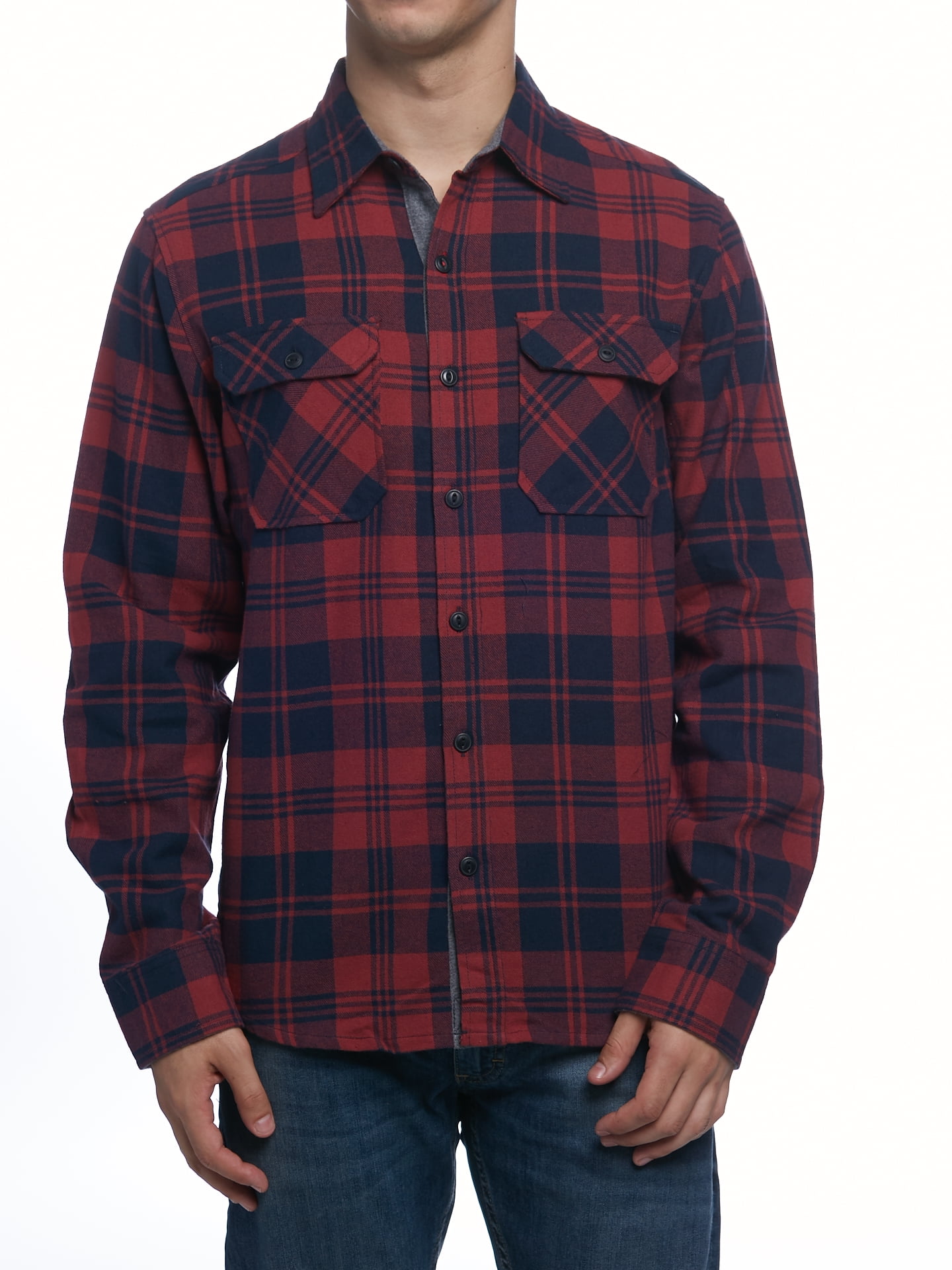 dakota grizzly flannel sherpa shirt jacket