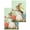 Grey White Green, variant on Easter Bunny Eggs Kitchen Dish Towels for Drying Dishes Set of 3, Spring Tulip Flowers Leaves Country Plants Waffle Weave Microfiber Hand Tea Bathroom Towels Quick Dry & Absorbent Towel 15.7x23.6