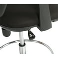 thumbnail image 6 of Studio Designs Riviera Drafting Chair with Arms and Foot Ring- Black, 6 of 8