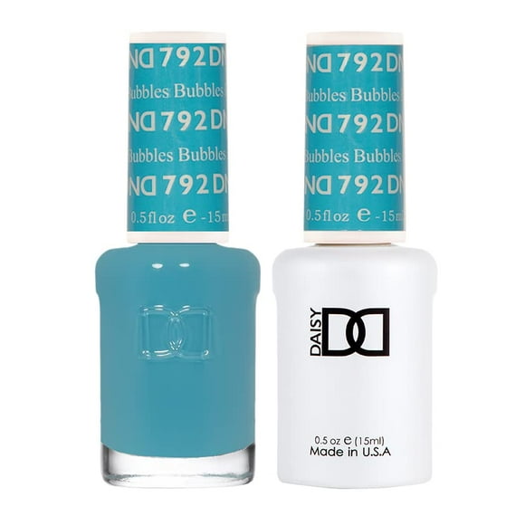 Set de esmaltes en gel DAISY DND Blue Collection 792 Bubbles, 15 ml