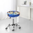 thumbnail image 7 of Saiise Bluey Print Round Bar Stool Covers,Washable Elastic Stool Cushion Slipcover for Dia.12-14" Chair, 7 of 7