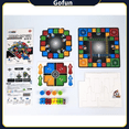 thumbnail image 5 of Juego de mesa 3D Flying Chess Parchís Ludo para niños mayores de 6 años, 5 of 5