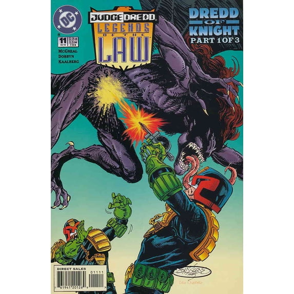 Judge Dredd: Legends of the Law #11 VF ; DC Comic Book