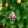 thumbnail image 4 of HOMBOTI Christmas Ornaments Clearance New Santa Christmas Tree Small Pendant Christmas Decorations Acrylic Flat Pendant, 4 of 6
