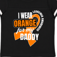 thumbnail image 4 of Inktastic I Wear Orange for My Daddy Leukemia Awareness Boys or Girls Toddler T-Shirt, 4 of 5
