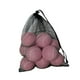 thumbnail image 5 of 12 pelotas de tenis de entrenamiento elásticas de 6,35 cm de diámetro con cordón de almacenamiento Rosa claro, 5 of 9
