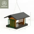 thumbnail image 3 of Outdoor Leisure Products Traditional Plastic Deluxe Bird Feeder in Multi-Color, 3 of 6