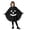 Black-d, variant on LIIPEE Kids Halloween Costumes Boys Girls Unisex Hooded Ghostface Graphic Capes Dress Up Clothes,4-6 Years