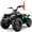 GREEN, variant on 36V Electric Four Wheeler,IVFJFV 500W Four Wheel with Disc Brake Off-Road Ride On Vehicle, Dual Speed Lock &Dual Speed 10mph Low /15mph High All Terrain Ride On Vehicle for Teen Riders,RED