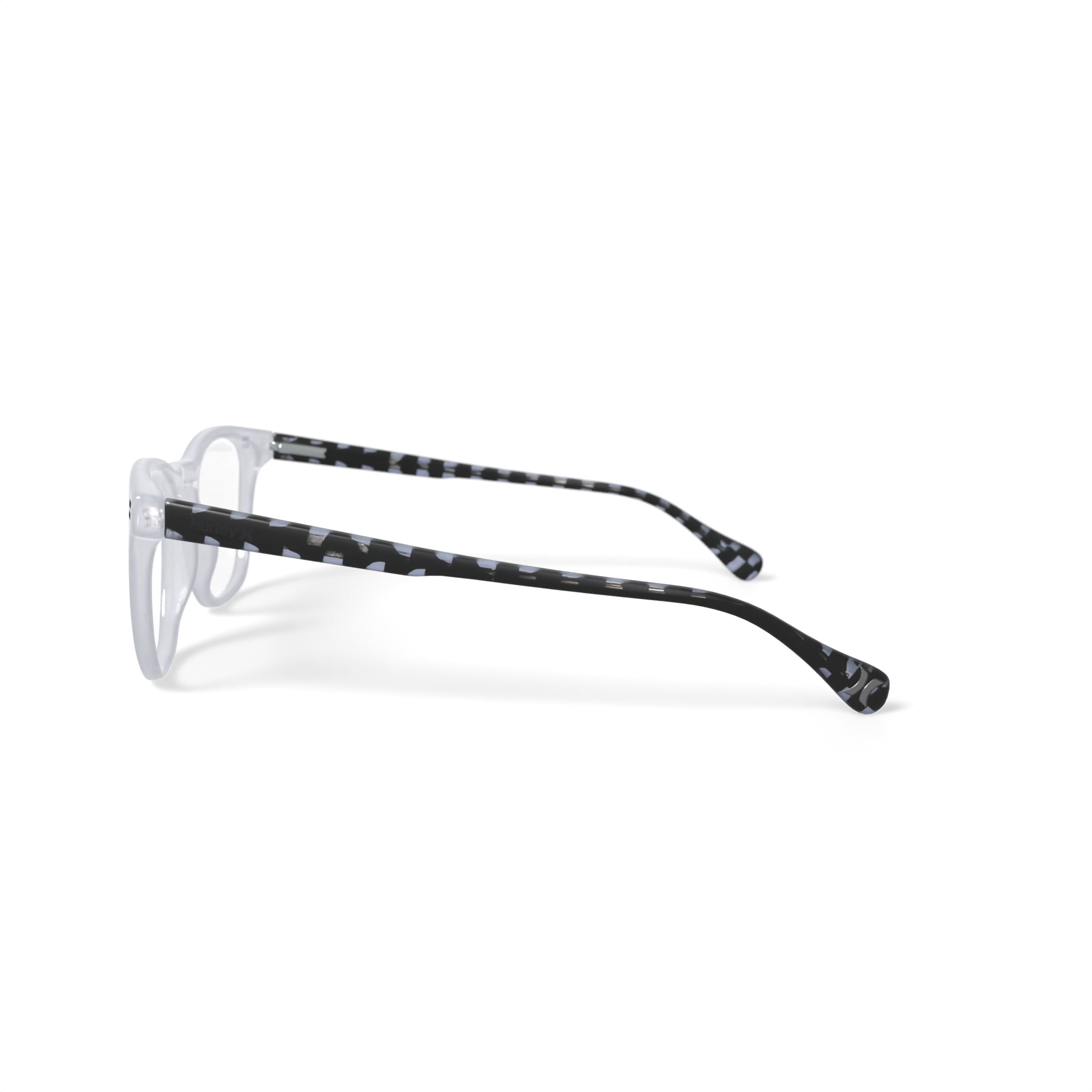 Hurley Men's HMO113 Prescription Eyeglasses with Case, Crystal