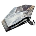 thumbnail image 6 of FORMRS Travel Umbrella Folding Auto Open Close Windproof Rain UV Protection, River and Mountains, 6 of 8