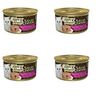 ( 4 Pack ) Fancy Feast Savory Centers Salmon Pate W Gourmet Gravy Center