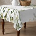 thumbnail image 4 of Sage Green Eucalyptus Table Cloth Waterproof Tablecloths, Spring Leaves Botanical Watercolor Tablecloth Dining Table Cover for Kitchen Party Tabletop Outdoor, Square Tablecloth 54x54 Inch, 4 of 9