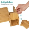 thumbnail image 4 of WELL WENG Dual Monitor Stand Riser Length Adjustable for Home Office and School 3 Shelf, 4 of 5