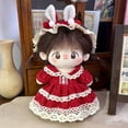 thumbnail image 7 of 20cm Cotton Doll/EXO Idol Dolls New Replacement Outfit Cute Pretty Changing Dressing Game Doll Clothes Miniature Dress Suit Dolls Clothing Set Plush Dolls Clothes 7, 7 of 7