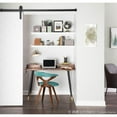 thumbnail image 3 of Gardenia Mid-Century Modern Dining/Accent Chair with Swivel in Walnut Wood and Teal Fabric by LumiSource, 3 of 11