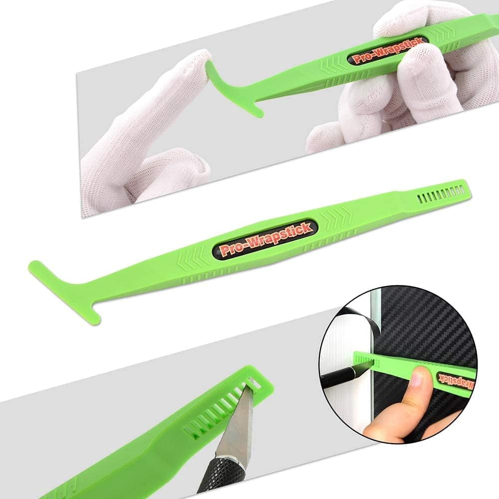 Car Wrap Tools PPF Installation Kit Vinyl Wrap Tool Kit with Felt Squeegee, Film Cutter, Bubble Release Pen, Utility Knife for Car Wrapping, Window Tint Application & Wallpaper Smoothing