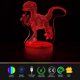 thumbnail image 4 of SCSYV Dinosaur 3D Night Light, 3D Illusion Table Desk Lamps with 7 Color Changing Night Lamp Touch Switch, 4 of 5