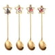 thumbnail image 4 of Juego de 4 cucharas navideñas Xihbxyly de acero inoxidable, 4 of 7