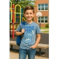 thumbnail image 2 of Stitch Chilling Boys Short Sleeve Light Blue Youth T-Shirt (US, Alpha, X-Small, Regular, Regular), 2 of 7