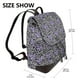 thumbnail image 2 of Fotbe Purple Butterflies Mochila Bolso con Estampado para Mujer, Mochila Antirrobo de Nylon Impermeable, Bolsa Ligera de Hombro, 2 of 4