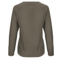 thumbnail image 5 of Patlollav Pntutb Women Long Sleeve Shirts,Ladies Sweatshirt Loose Tunic Tops, 5 of 7