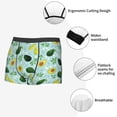 thumbnail image 3 of Naloa Avocado Flowers And Leaves Mens Underwear - Boxers for Men, Mens Boxer Briefs, Classic Briefs for Men-Small, 3 of 5