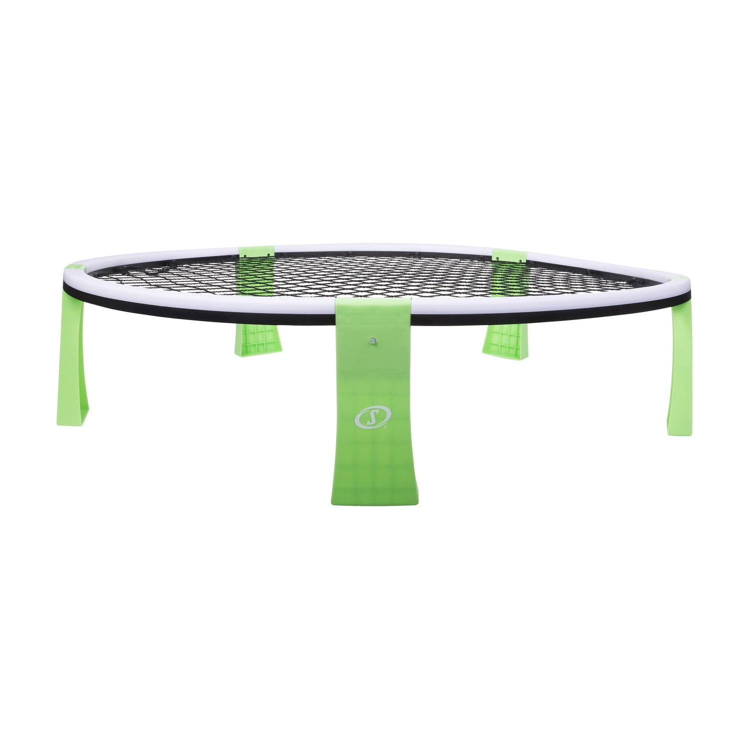 Spalding LED Light-Up Trampoline Net Game Set with 2 Glowing Balls – Outdoor Smash Bounce Game for Teens & Adults, Portable with Carry Bag