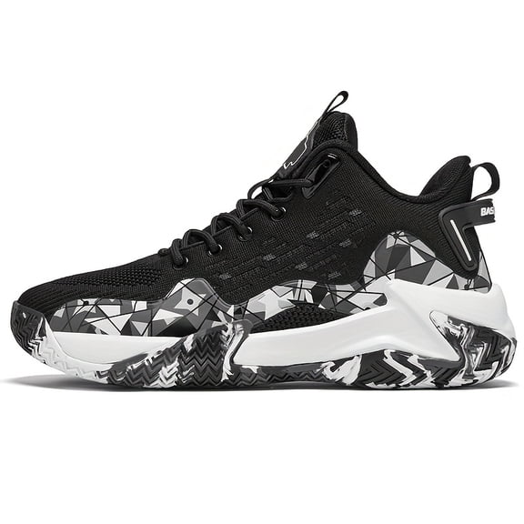 Men's Casual Sneakers - Non-slip Wear Resistant Lace-up Shoes With Rubber Sole For Sports Activities Like Basketball Running - For Men - Suitable for Sports & Outdoor Activities - Great Gift