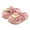Pink, variant on Kids Girls Cartoon Dinosaur Clogs Slip On Soft Sole Platform Sandals Breathable Non Slip Garden Shoes
