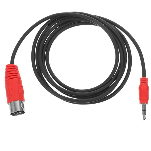Adaptador de cable de audio de 3,5 mm a cable MIDI de 5 pines Accesorio adaptador de audio