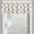 thumbnail image 2 of Ambesonne Shark Window Valance, Aggressive Hungry Fishes, 54" X 18", Grey Red Cream, 2 of 5