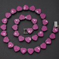 thumbnail image 3 of Collar De Cadena For Perro De Lujo Con Diamantes En Forma, 3 of 6