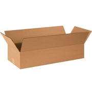 Box Partners Flat Corrugated Boxes 26" x 10" x 4" Kraft 25/Bundle 26104
