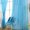Sky Blue, variant on Christmas Snowflake Window Curtain - 80x200cm Voile Drape for Holiday Decor, Christmas Snowflake Curtain Window Voile Drape Valance