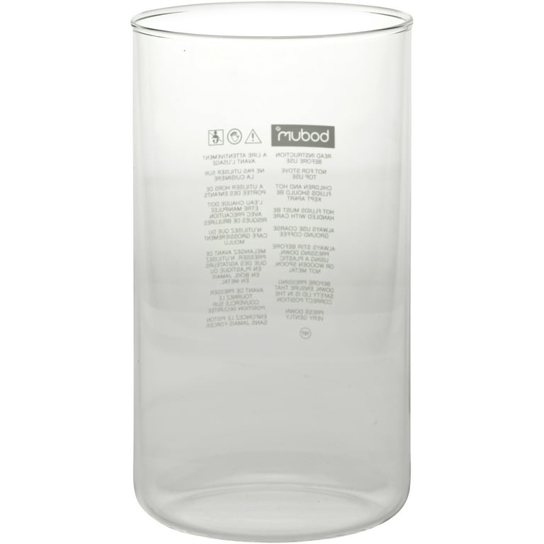 Bodum Spare Glass for French Press without spout, 34 Ounce, Clear 