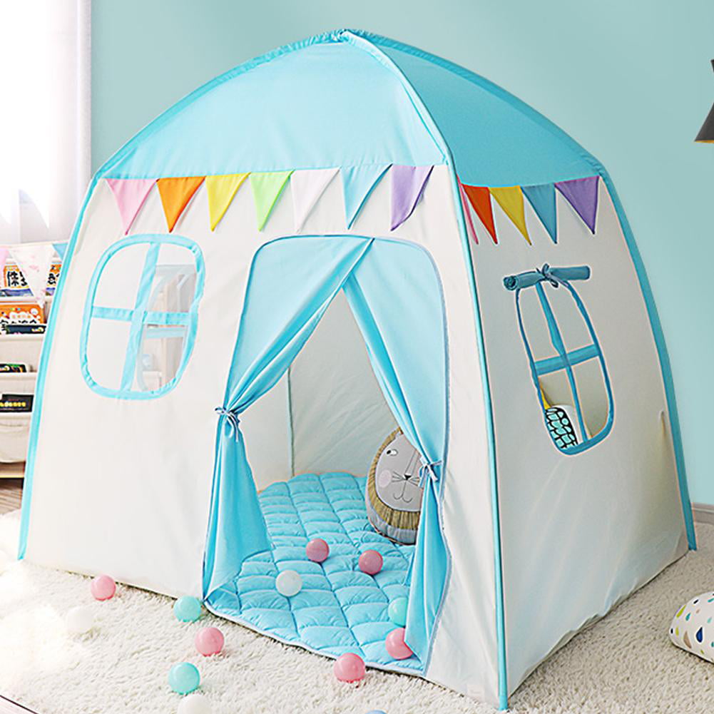 Details about   Pink Kids Princess Play Tent Oxford Fabric Castle Tent for Girls Indoor Outdoor 