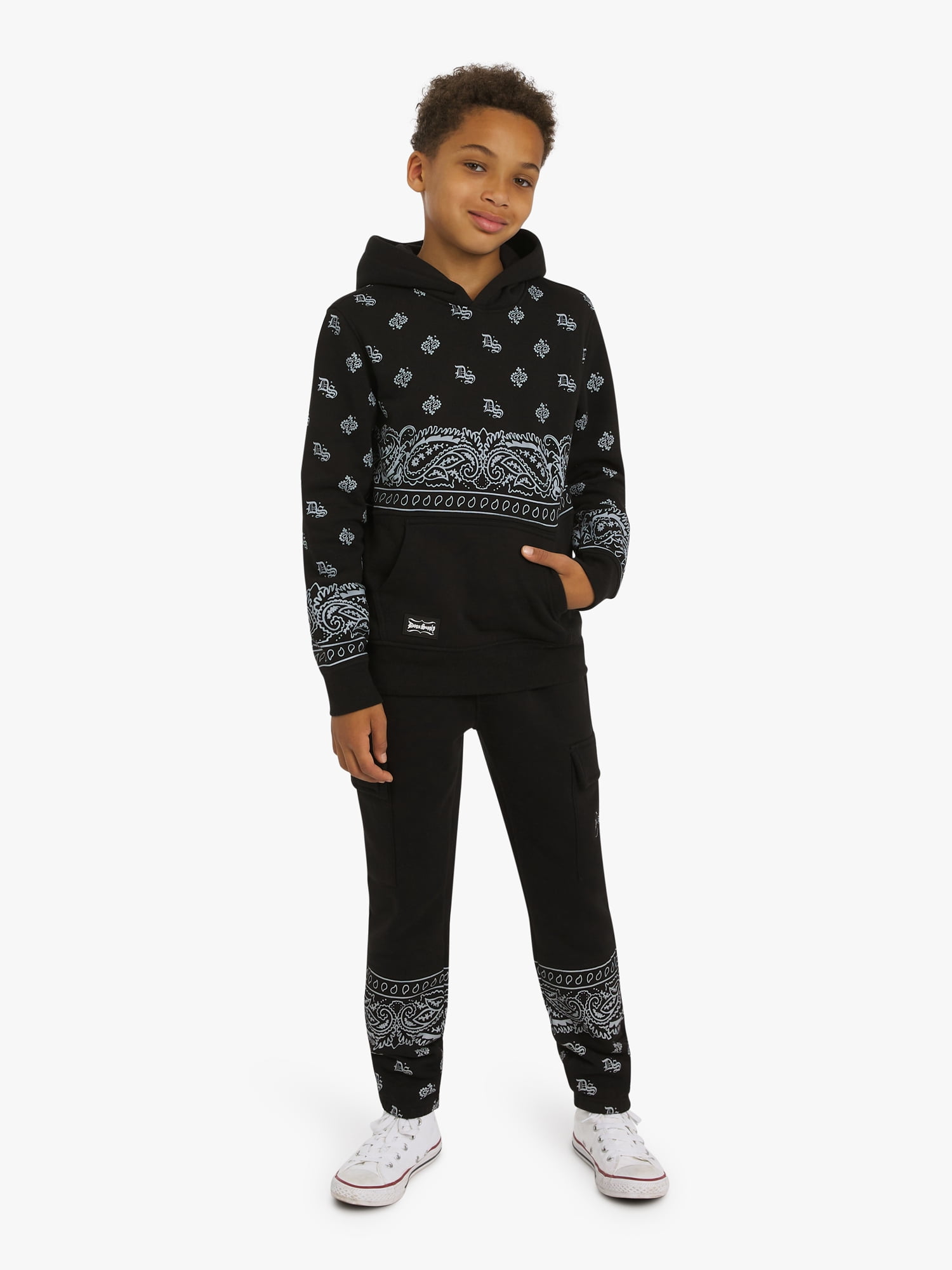 Dogg Supply by Snoop Dogg Boys' Popover Hoodie, Sizes, 4-18
