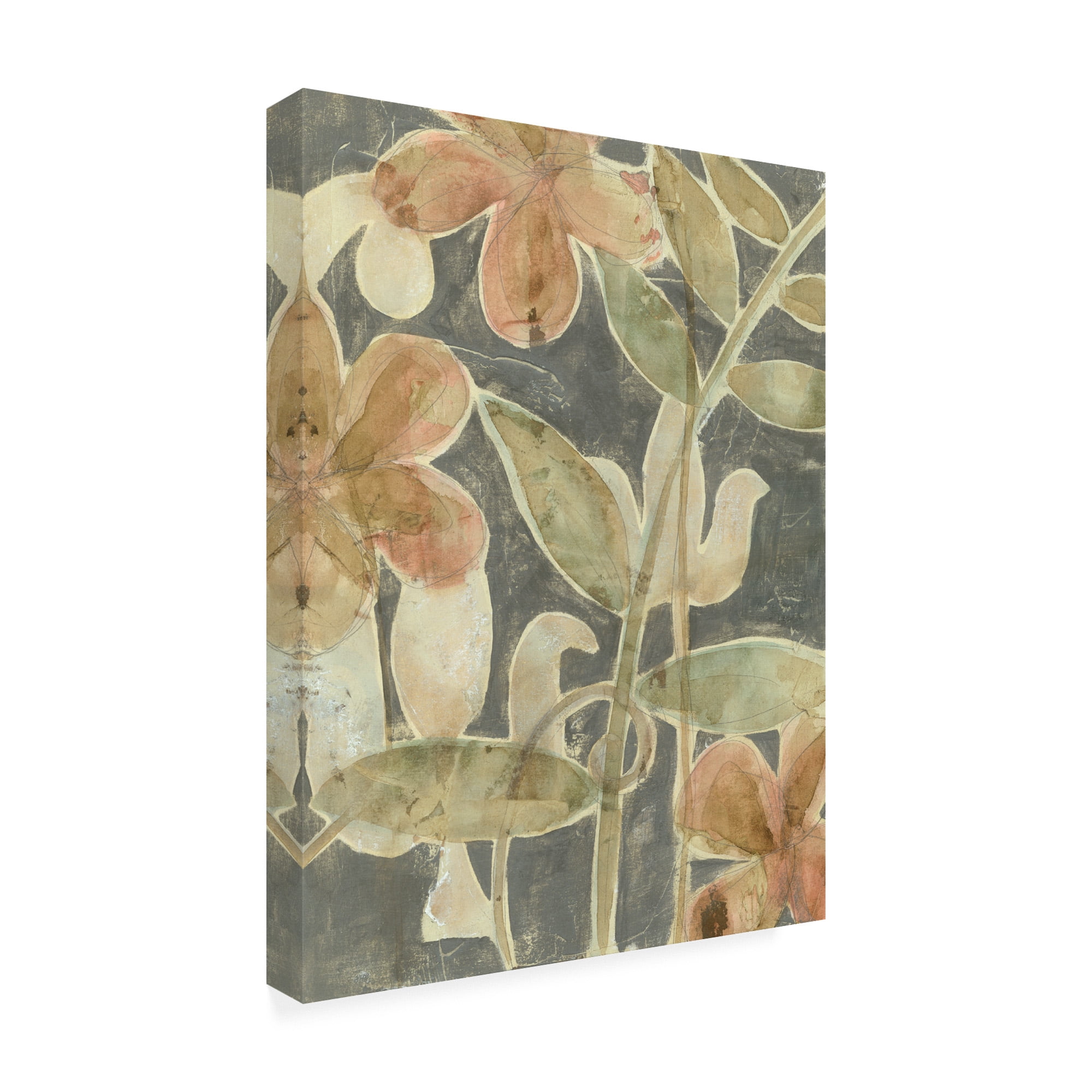 Trademark Fine Art 'Rainforest Fresco I' Canvas Art by Jennifer Goldberger