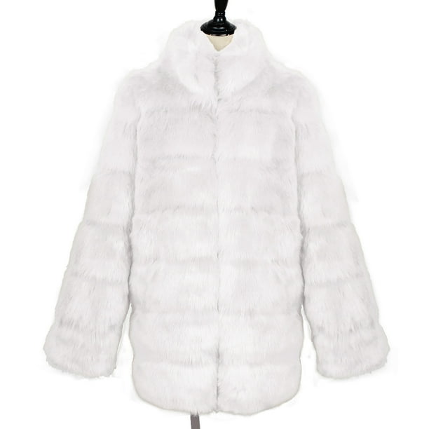 Penkiiy Women's 2024 Winter Faux Fur Jackets Fall Fashion Penkiiy Women's 2024 Winter Faux Fur Jackets Fall Fashion