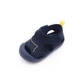 thumbnail image 1 of Woobling Infant Crib Shoes Rubber Sole Sandals Magic Tape Summer Shoe Lightweight Flats Beach Flat Sandal Navy Blue 6.5C, 1 of 8