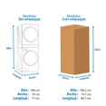 thumbnail image 4 of Torre de Lavado LG Lavadora y Secadora 22 Kg Plata WK22VS6P Carga Frontal, 4 of 4
