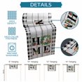 thumbnail image 6 of Vintage Farmhouse Table Runner 70 Inches, Farm Palm Leaves Floral Plaid Wooden Gray Bed Runner Dresser Scarves Tabletop for Indoor Outdoor Parties/Ceremony/Banquet, 13" x 70", 6 of 9