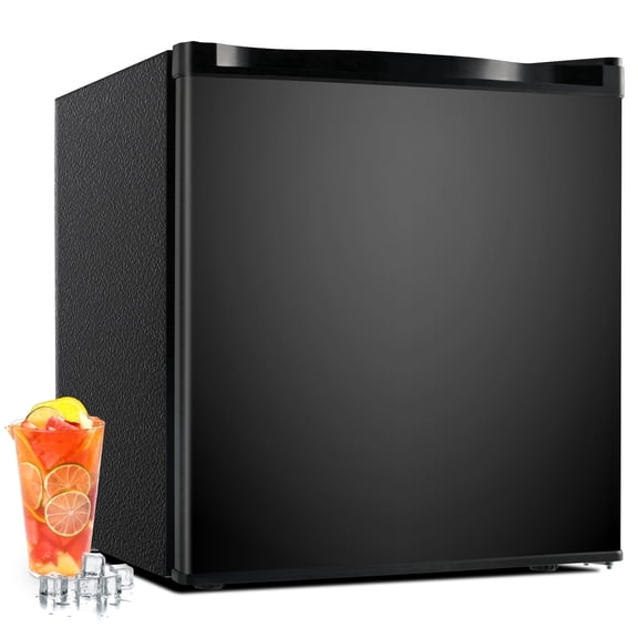 Simzlife  Mini Refrigerator , Single Door, 1.6 Cu.ft Freeze Refrigerator, Black