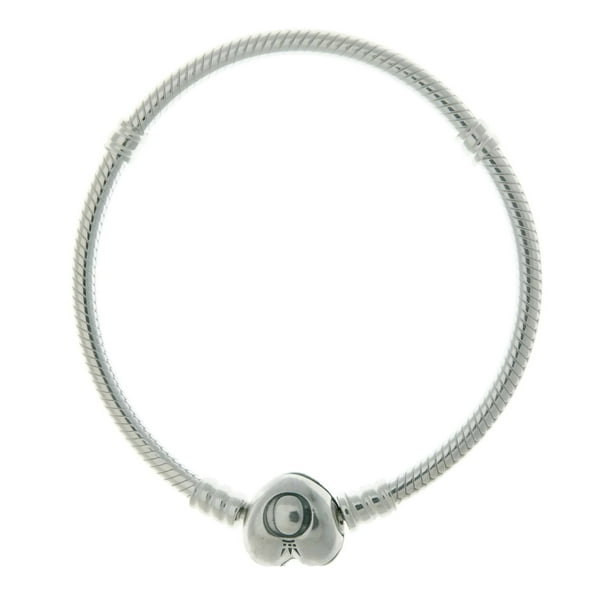 Pandora Moments Silver Bracelet with Heart Clasp 23CM 590719 23