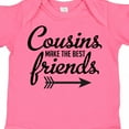 thumbnail image 4 of Inktastic Cousins Make the Best Friends with Arrow Boys or Girls Baby Bodysuit, 4 of 5