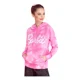 thumbnail image 4 of Sudadera Hoodie De Barbie Rosa Tie Dye Dama, 4 of 6