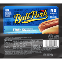 Ball Park® Classic Franks, Original Length, 8 Count