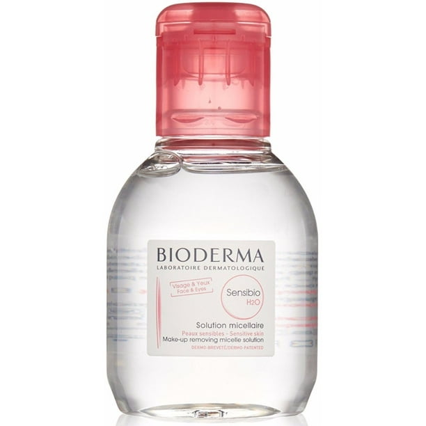 2 Pack Bioderma Sensibio Micelle Solution Makeup Remover 3.33 oz